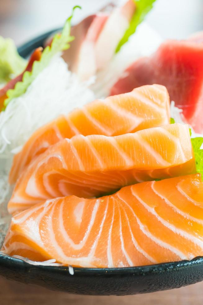 Raw fresh sashimi photo