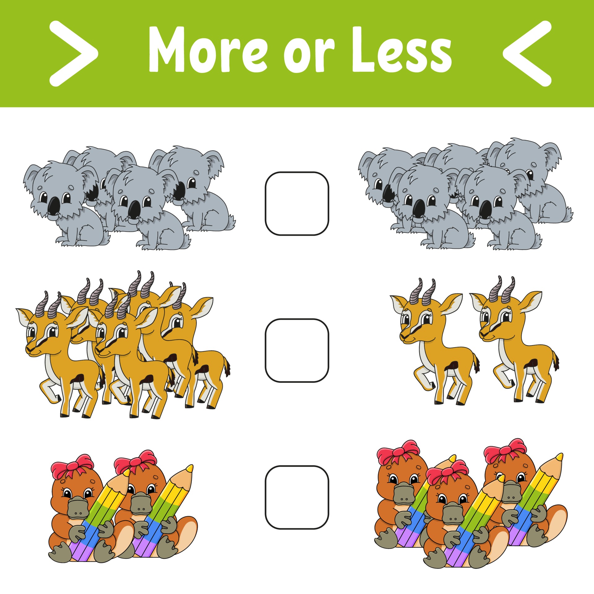 More And Less