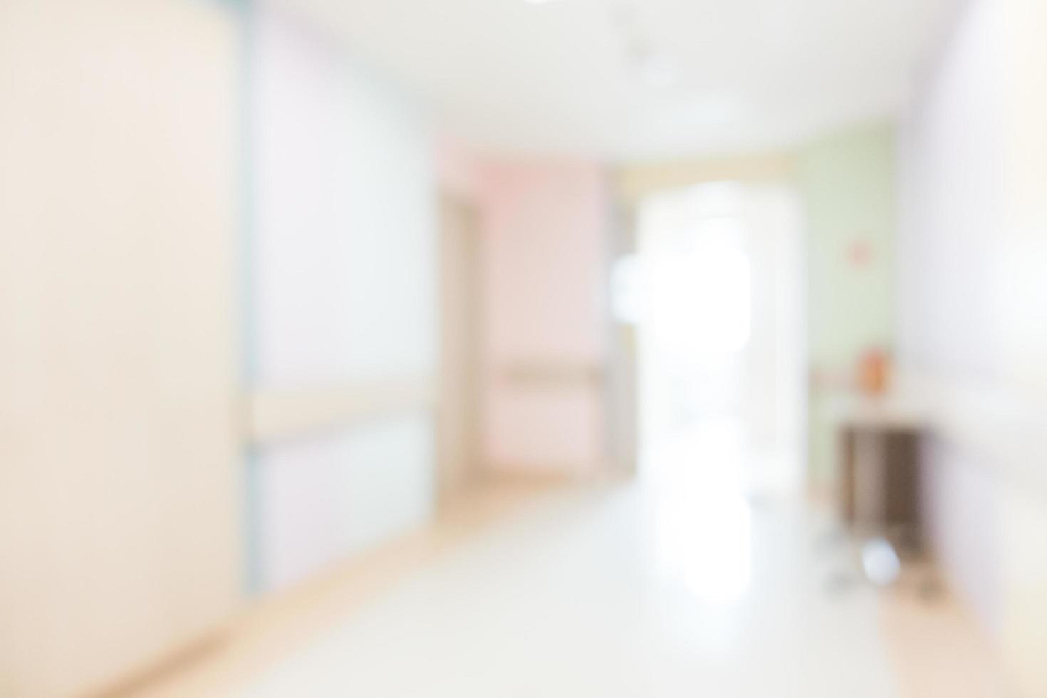 Abstract defocused hospital interior for background photo