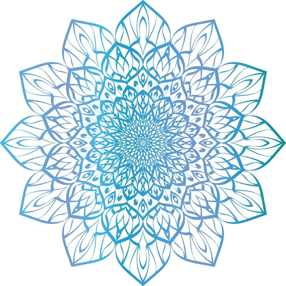 Luxury Mandala Background Design Template vector