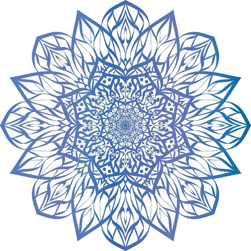Luxury Mandala Background Design Template vector