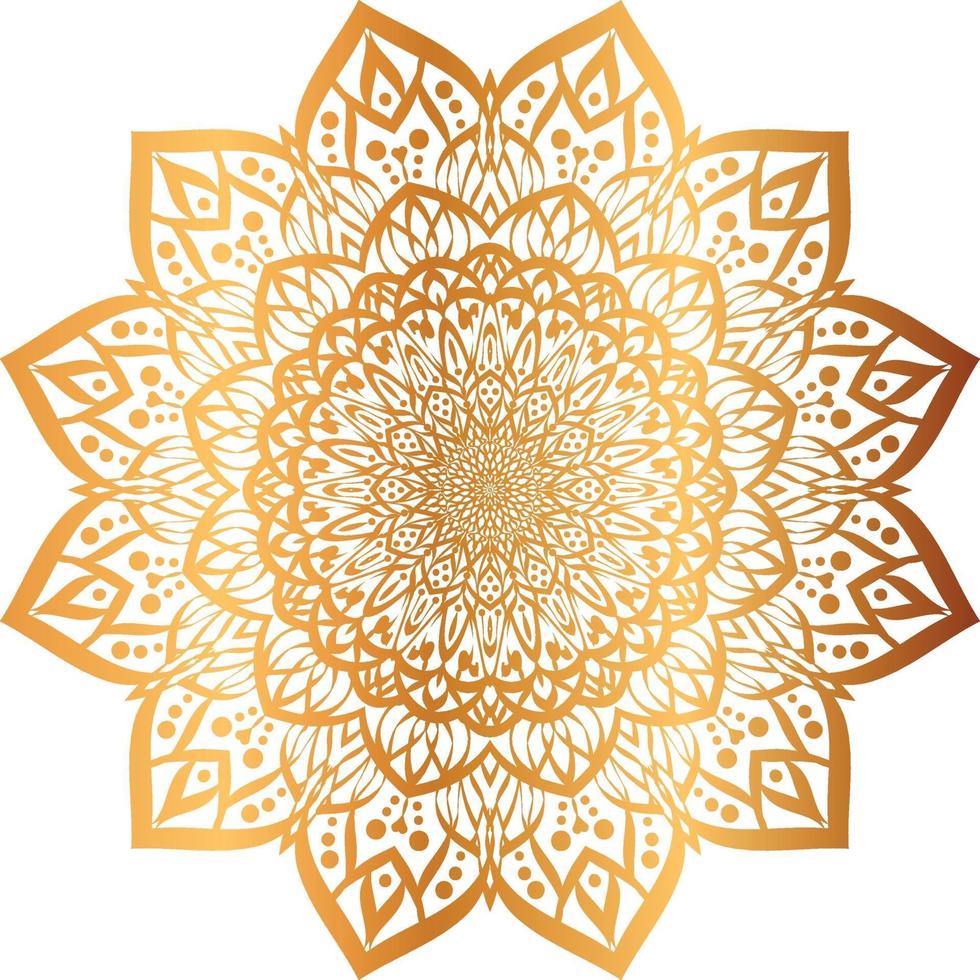 Luxury Mandala Background Design Template vector