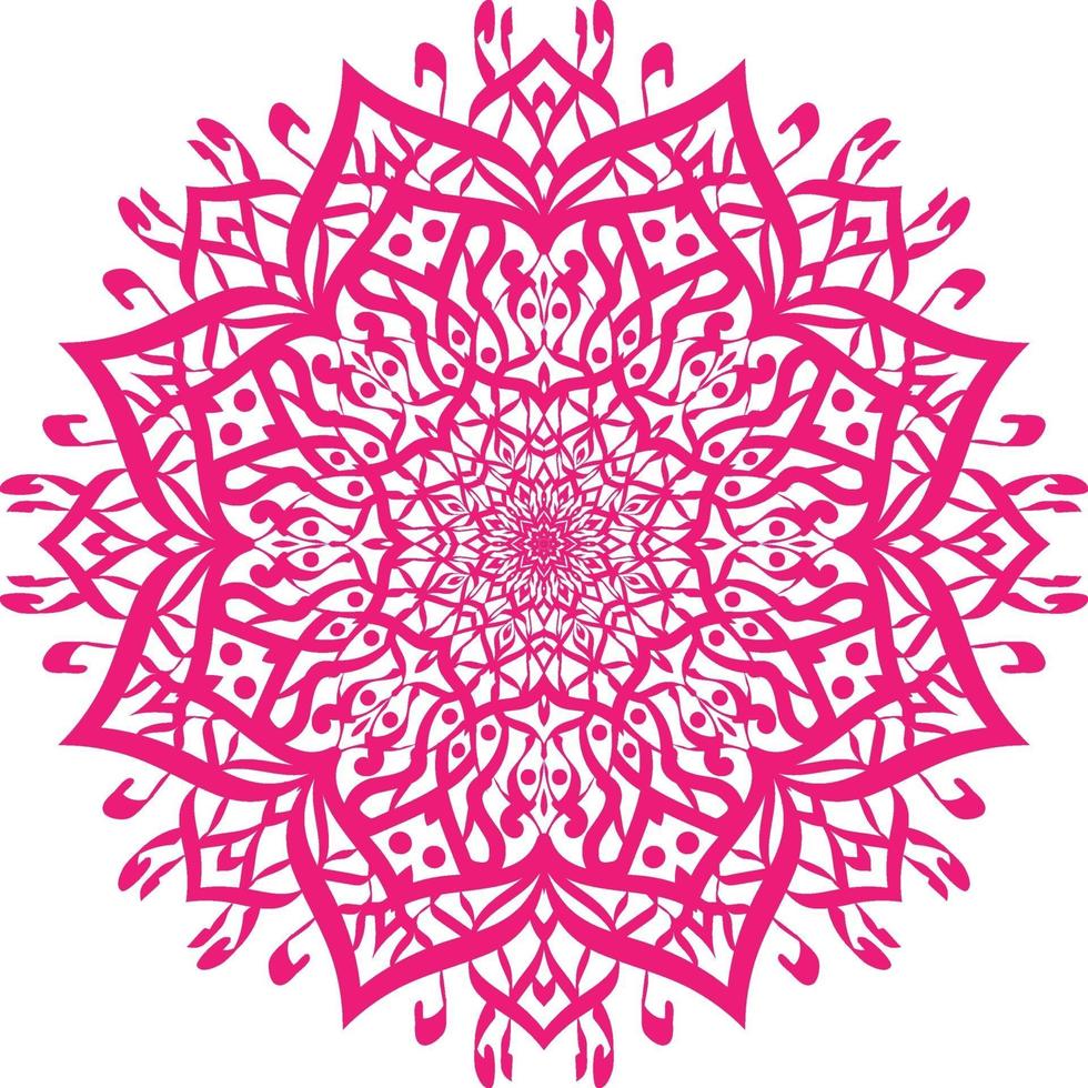Luxury Mandala Background Design Template vector