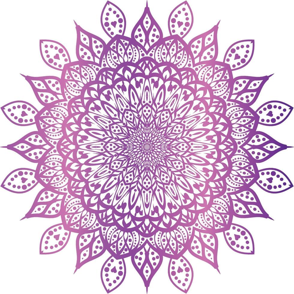 Luxury Mandala Background Design Template vector