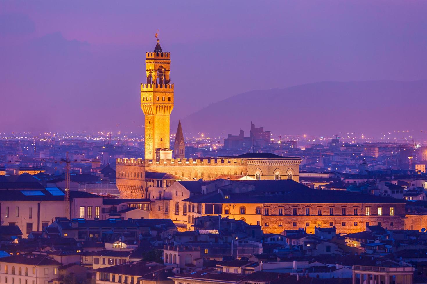 palazzo vecchio en florencia foto