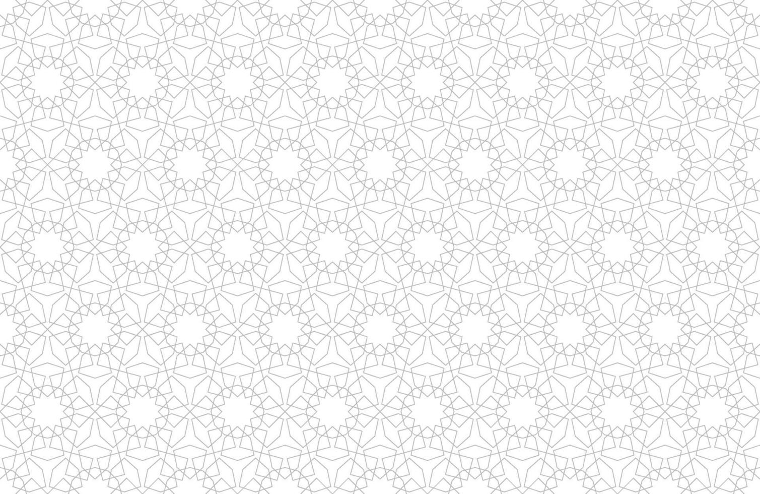 Fondo transparente de patrón árabe en estilo islámico. telón de fondo geométrico ornamento musulmán. vector eps10 ilustración de fondo de pantalla