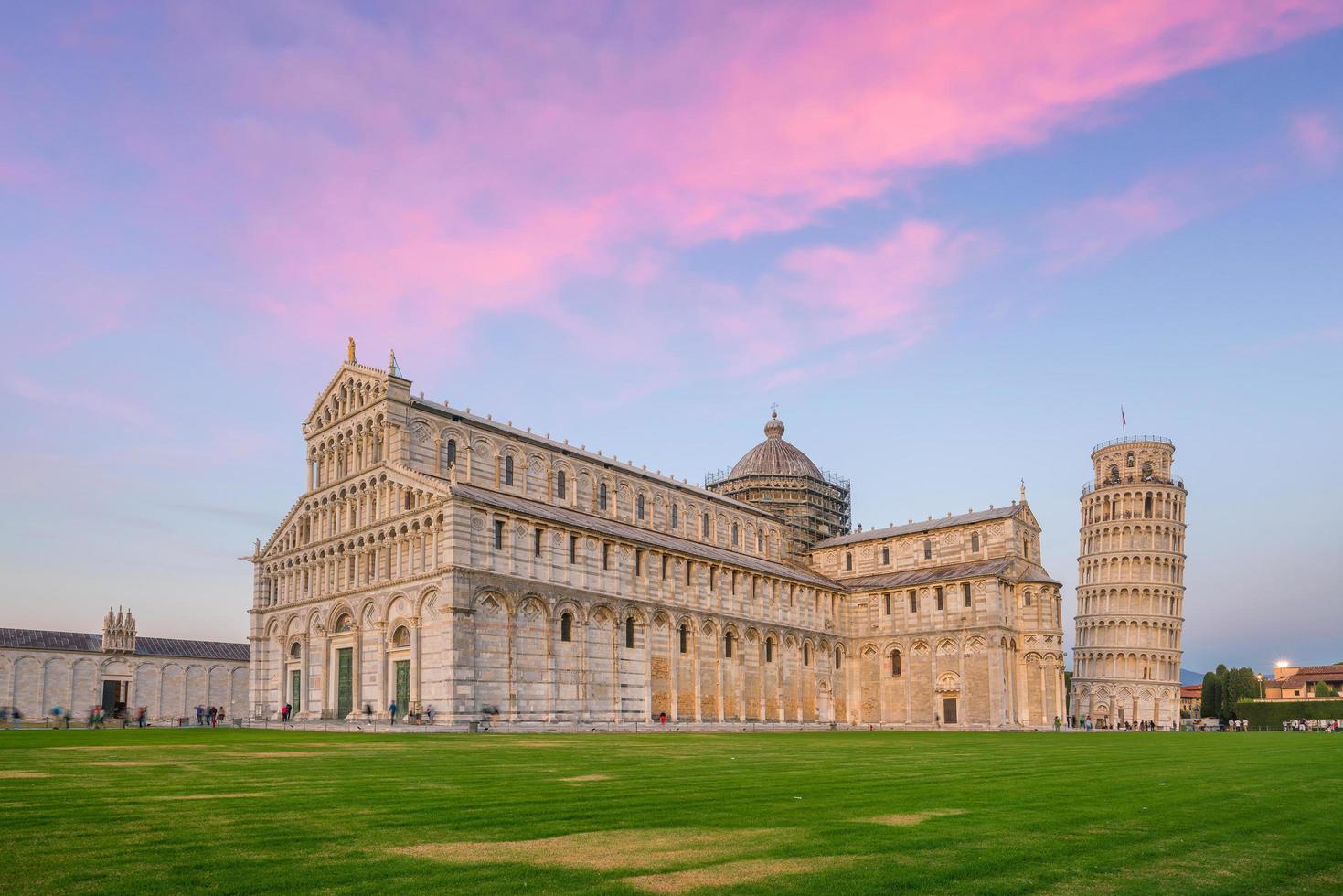 Pisa Cathedral and the Leaning Tower photo