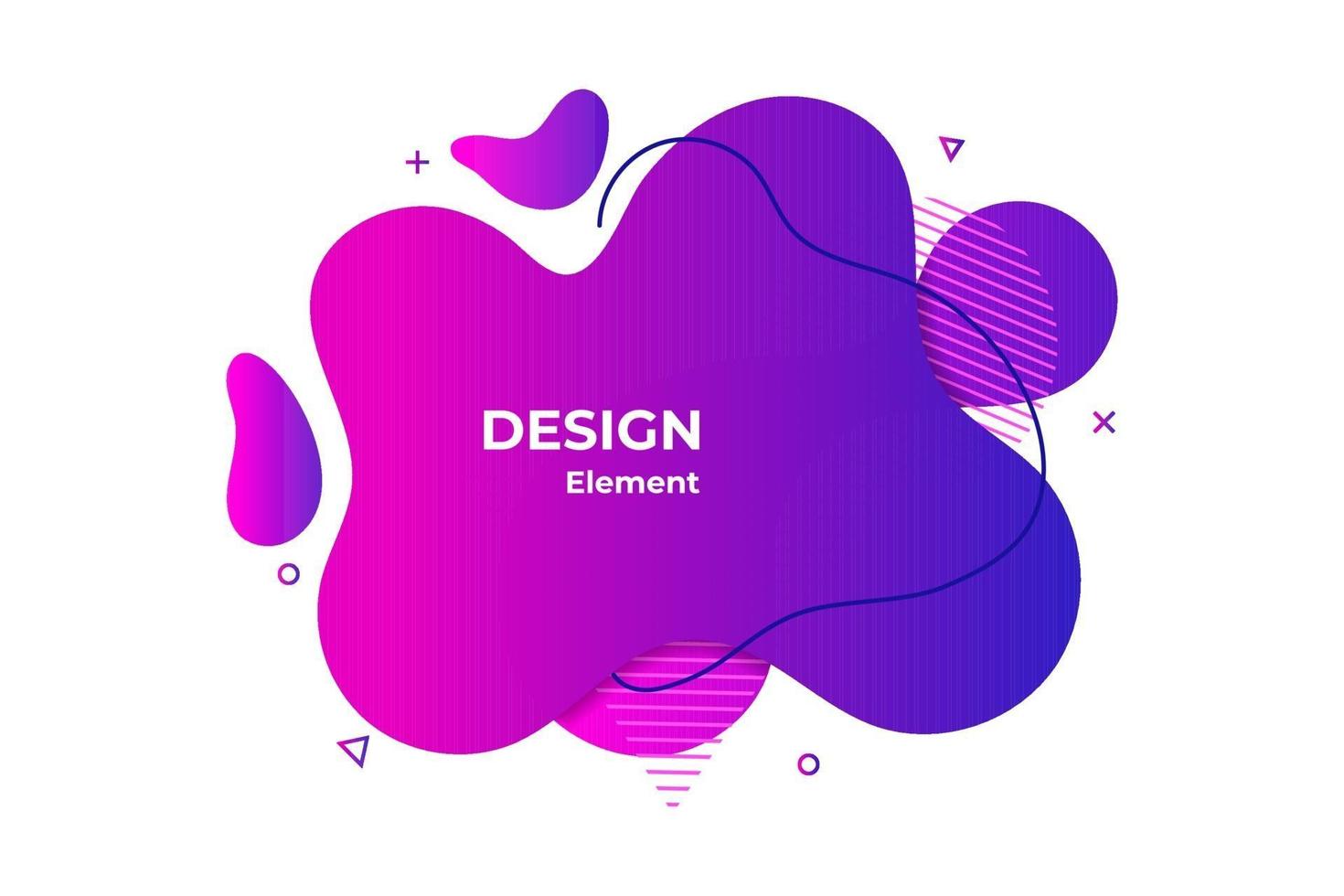 purple liquid abstract element illustration vector