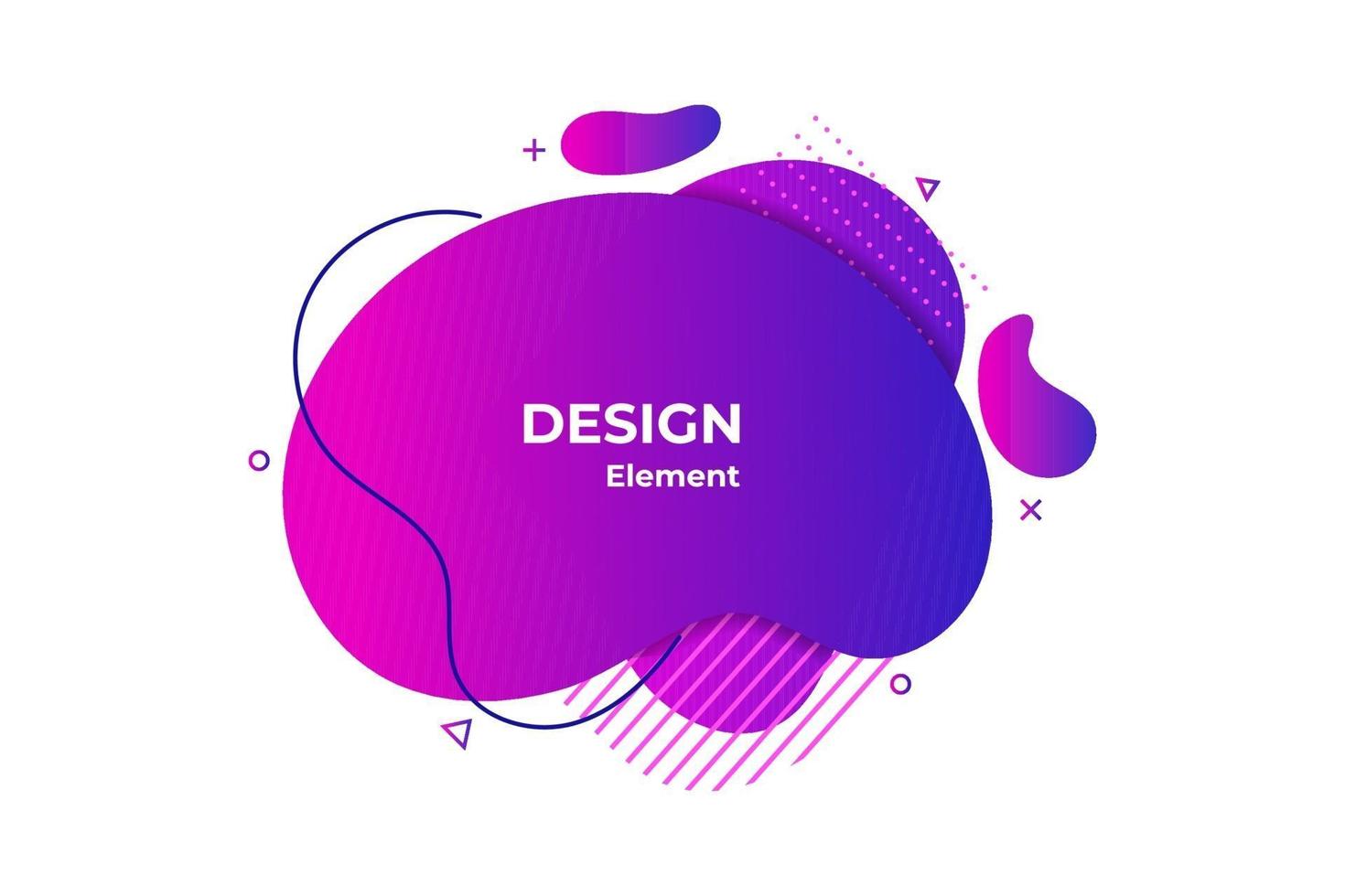 purple liquid abstract element illustration vector