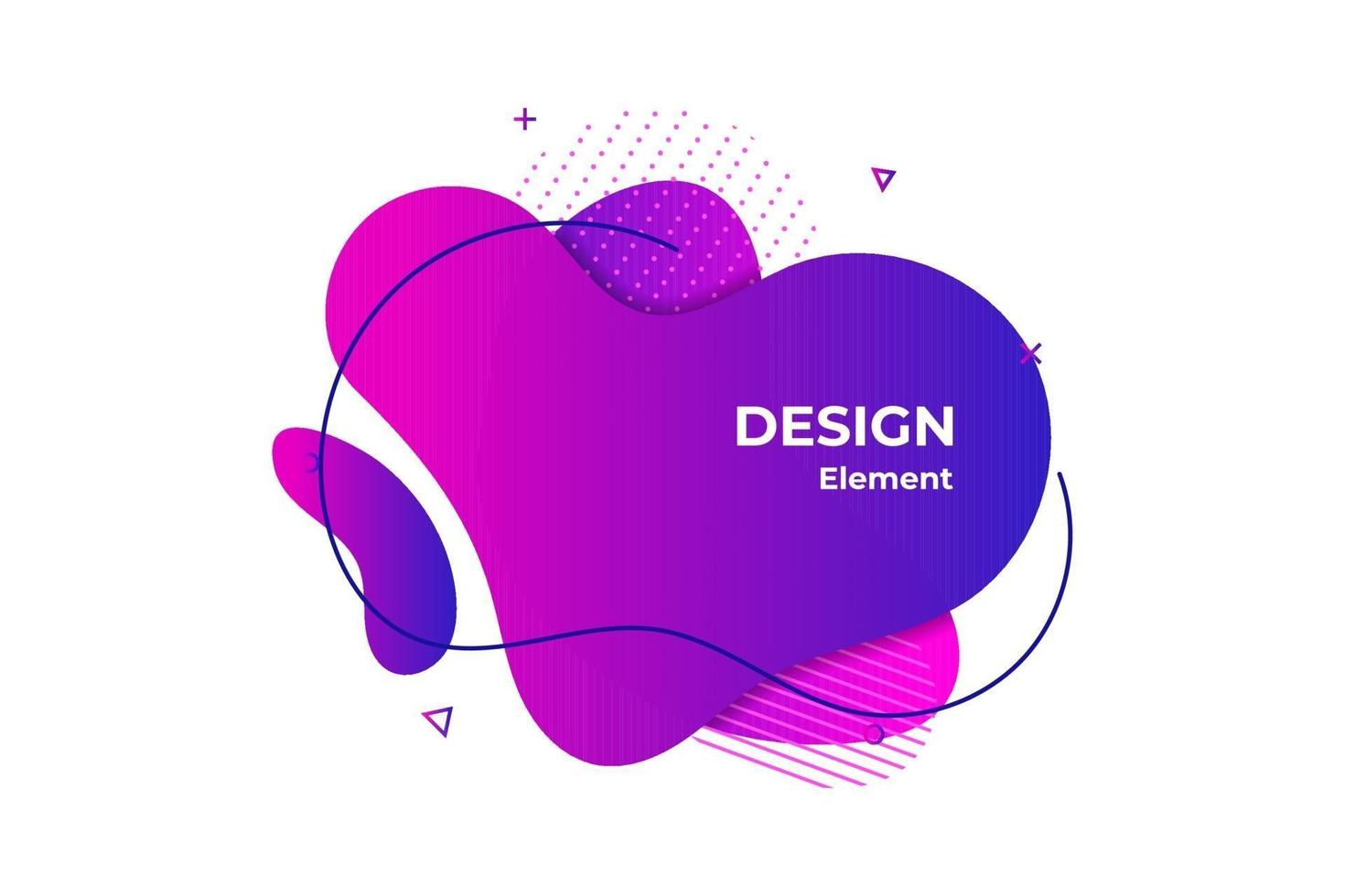 purple liquid abstract element illustration vector