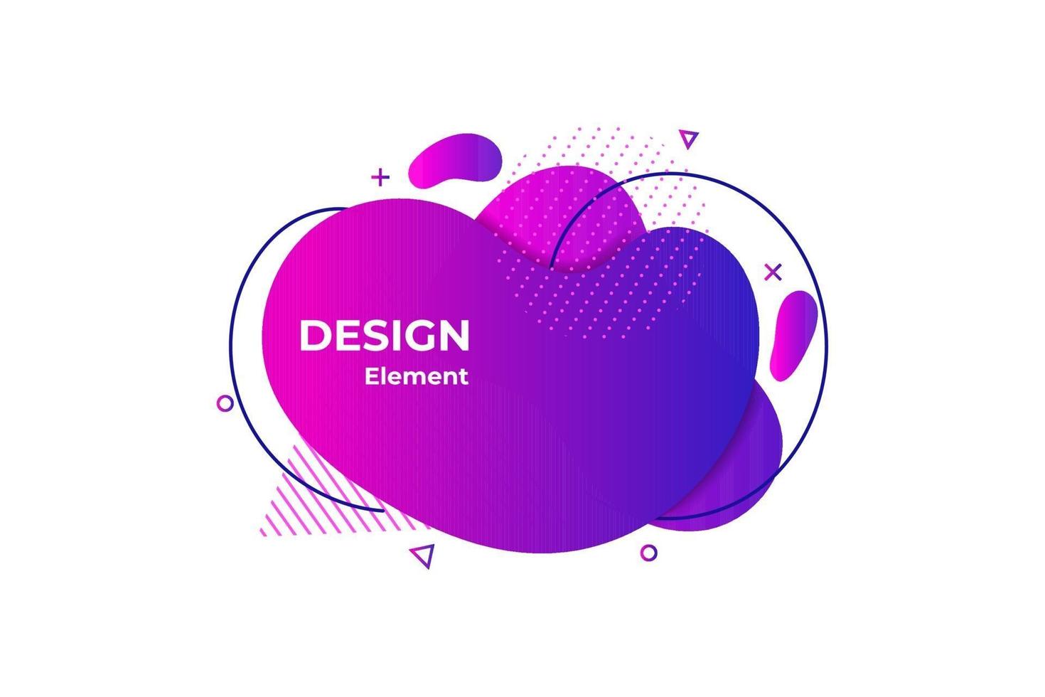 purple liquid abstract element illustration vector