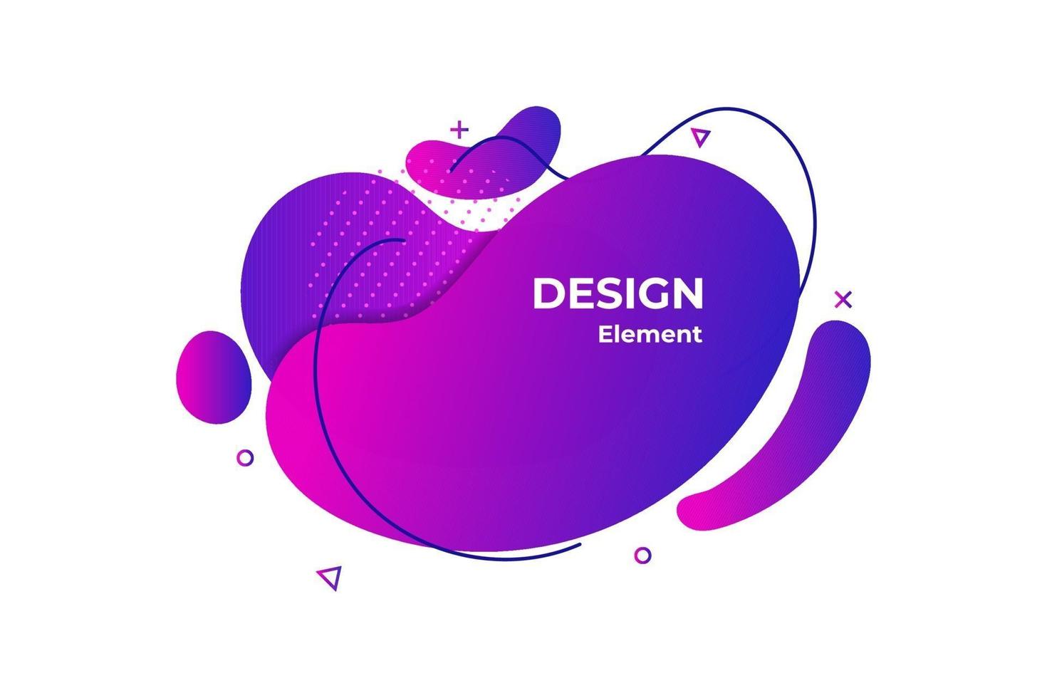 purple liquid abstract element illustration vector