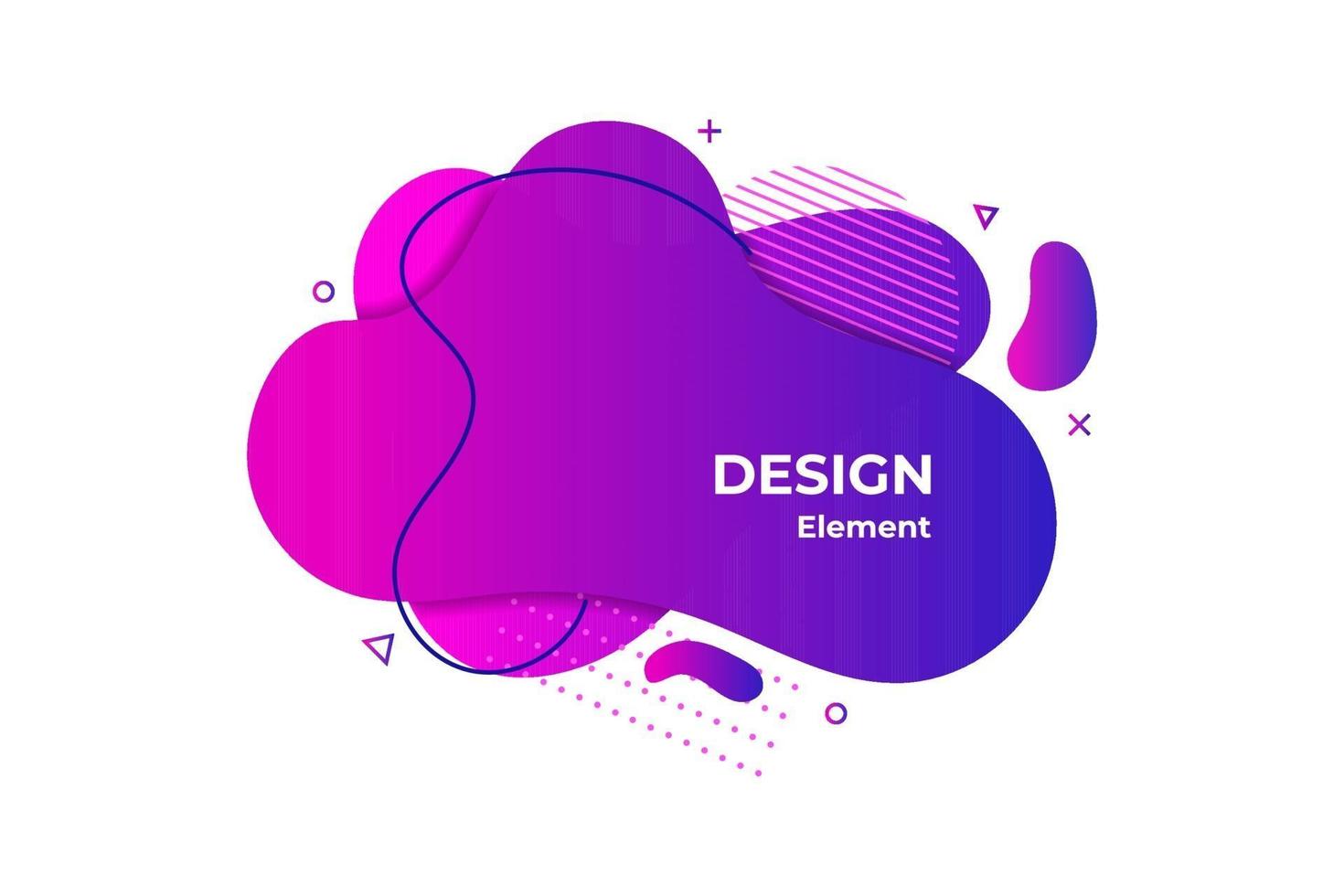 purple liquid abstract element illustration vector