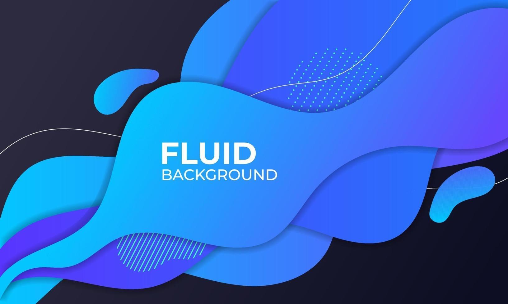 blue fluid background illustration for element graphic vector