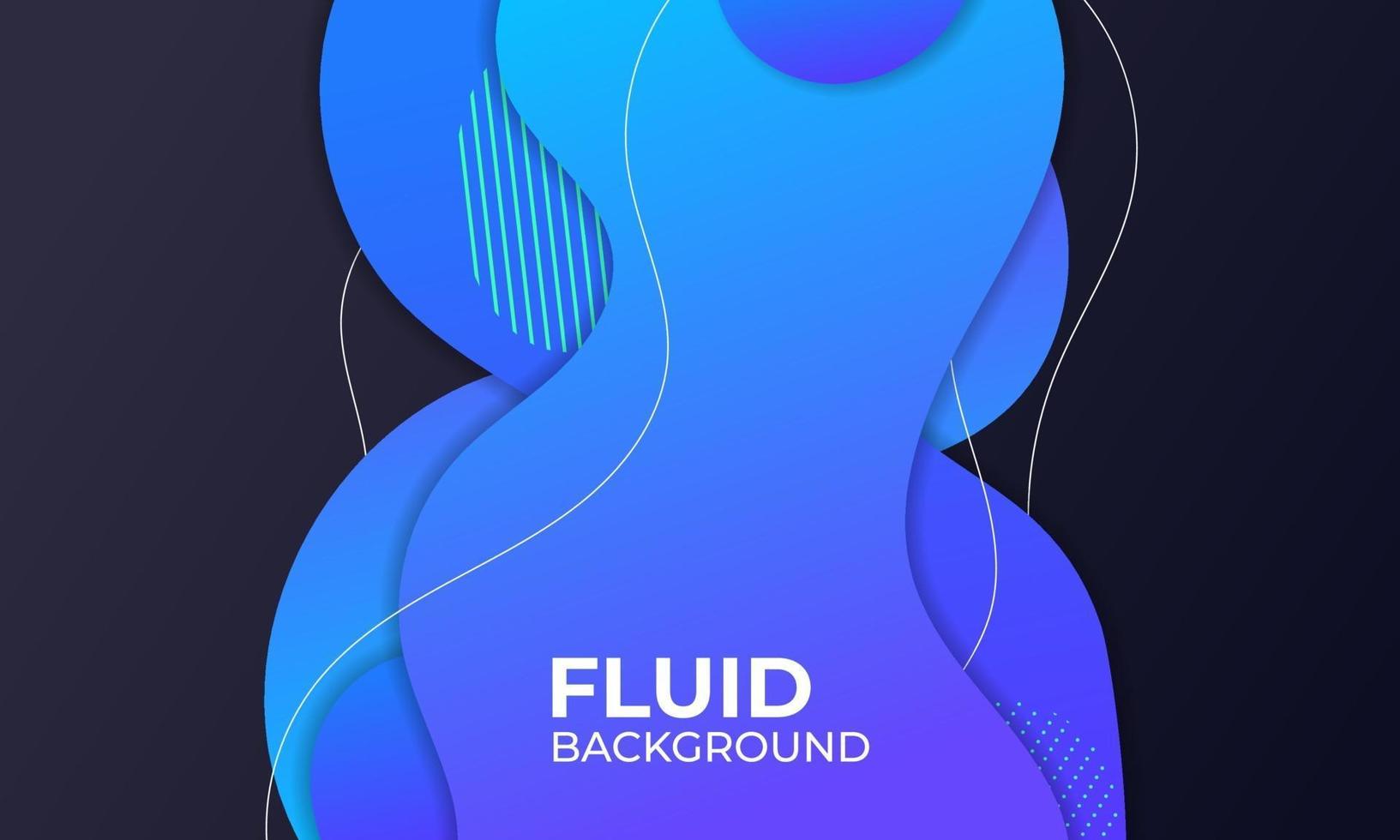 blue fluid background illustration for element graphic vector