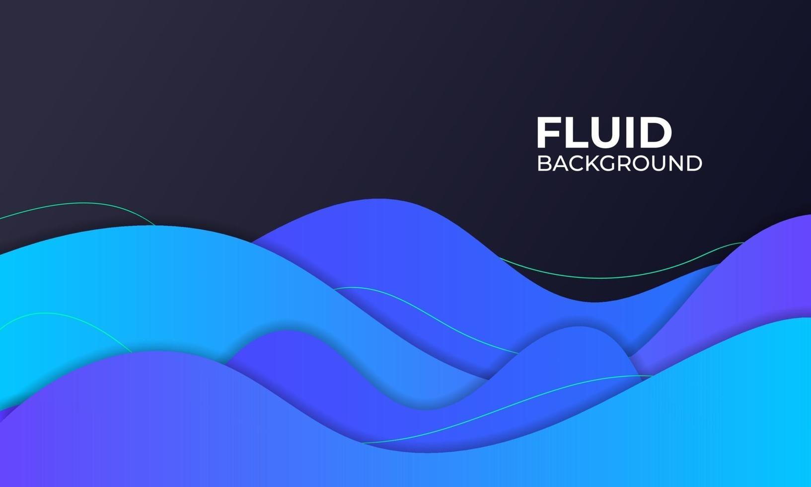 blue fluid background illustration for element graphic vector