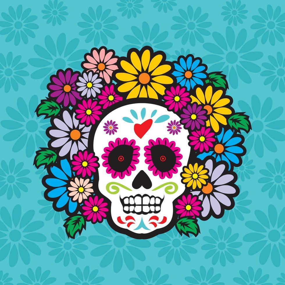 Dia de los muertos vector