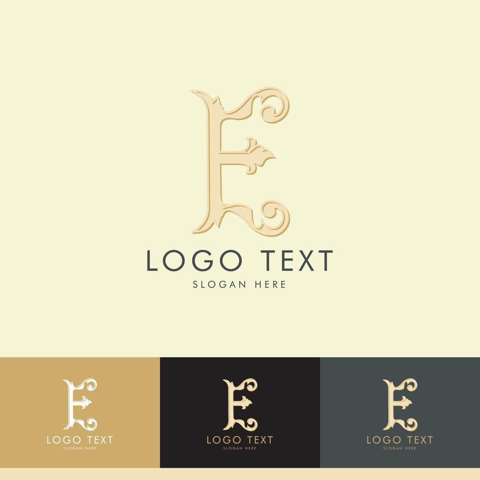 Letter E Logo Vector