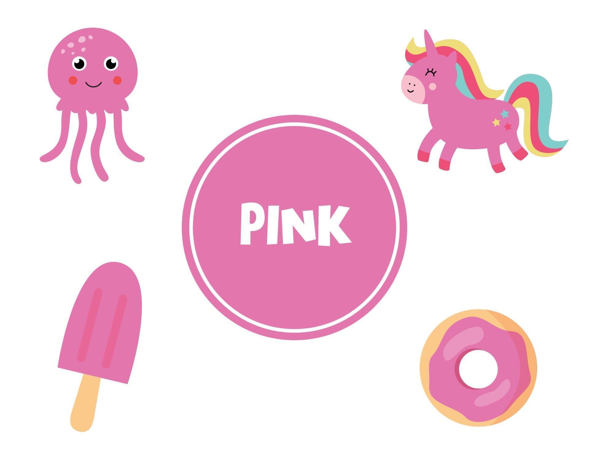 Learning Pink Color For Preschool Kids Educational Worksheet 2171114 learning-pink-color-for-preschool-kids-educational-worksheet-2171114