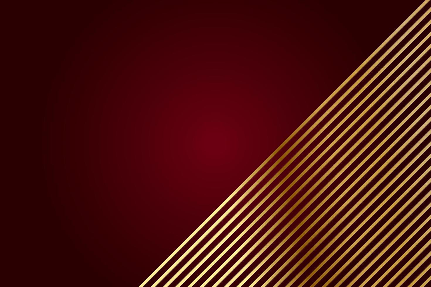 Abstract polygonal pattern luxury with gold vector