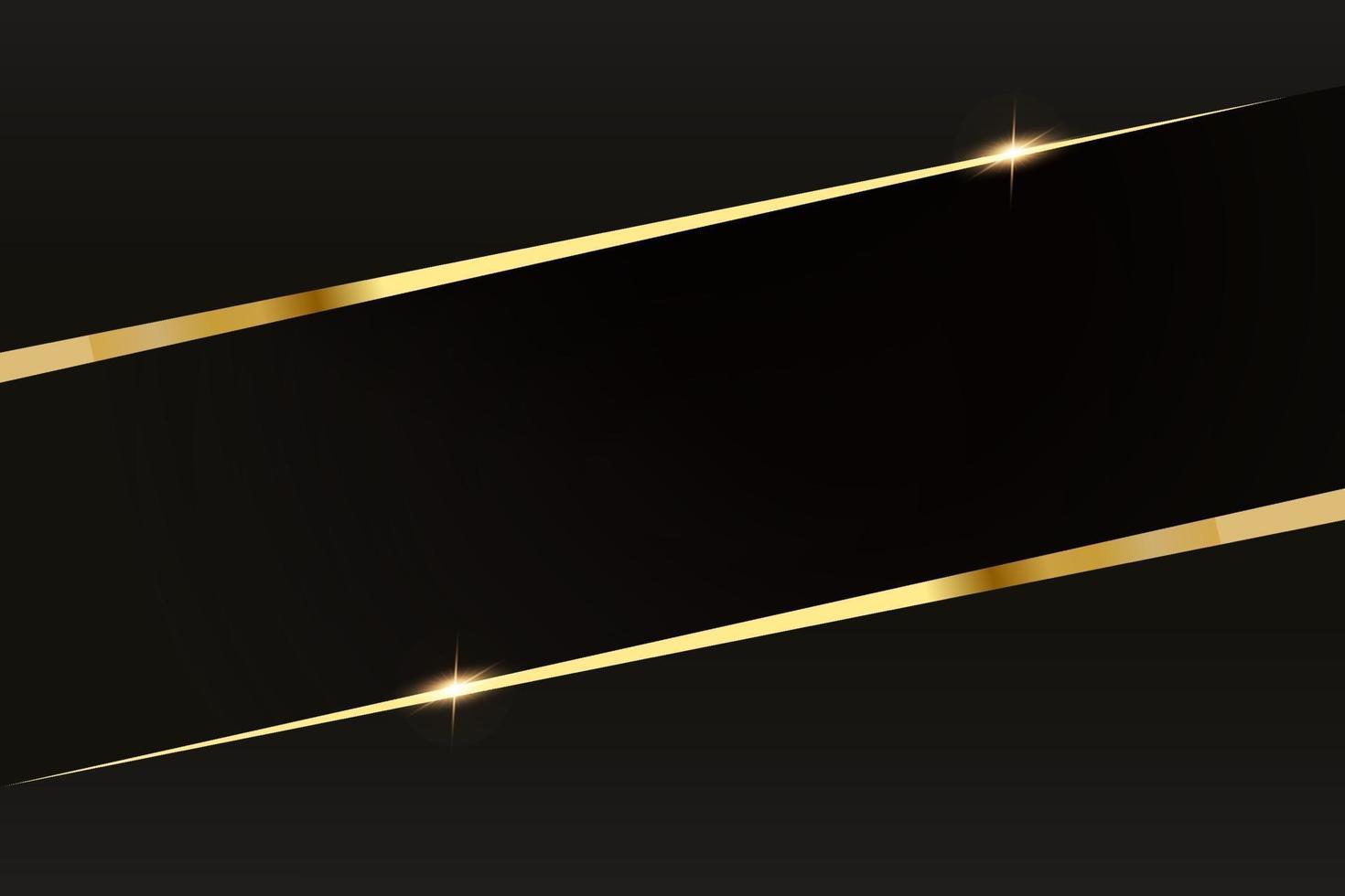 Abstract polygonal pattern luxury with gold vector