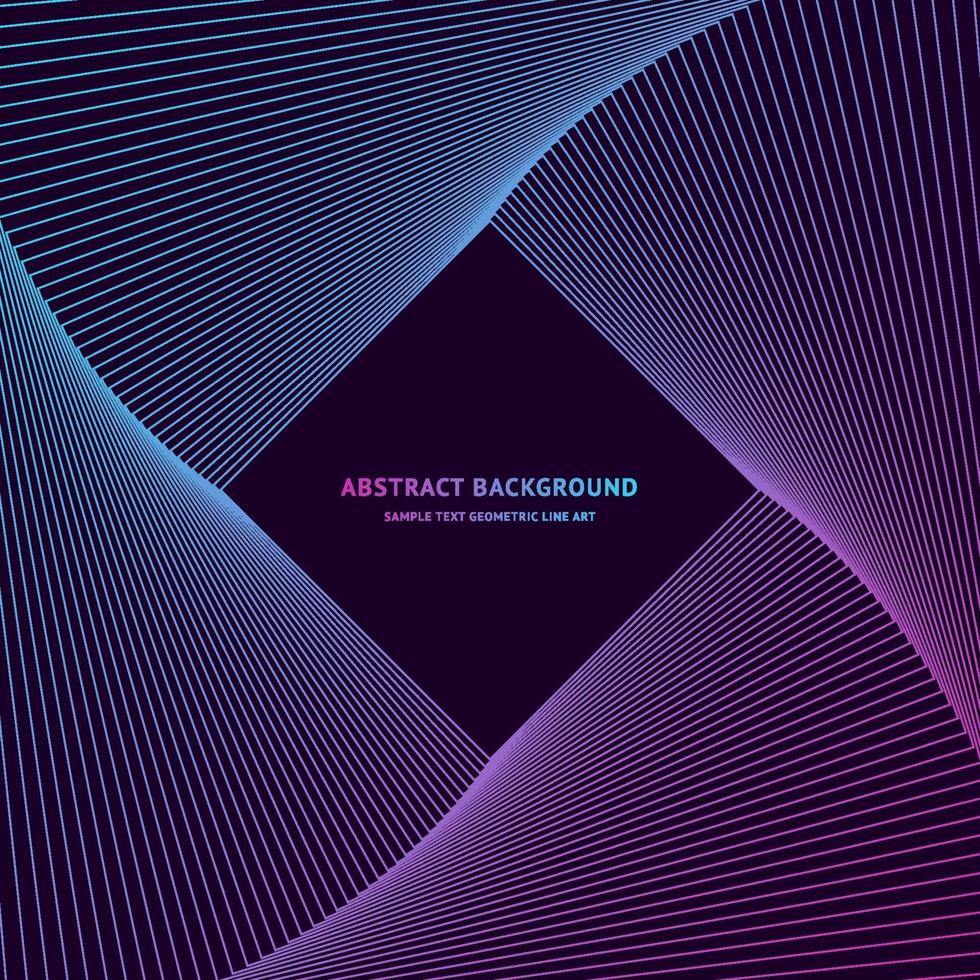 Geometric Line Art Background vector