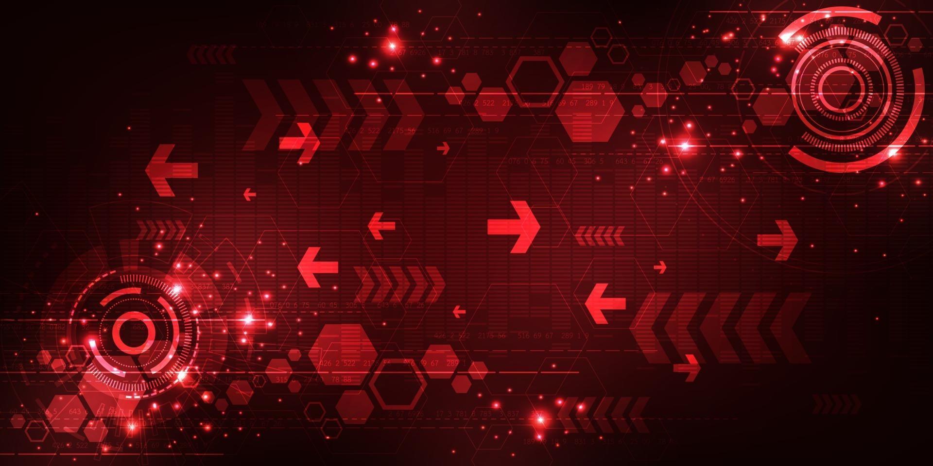 Vector digital technology background