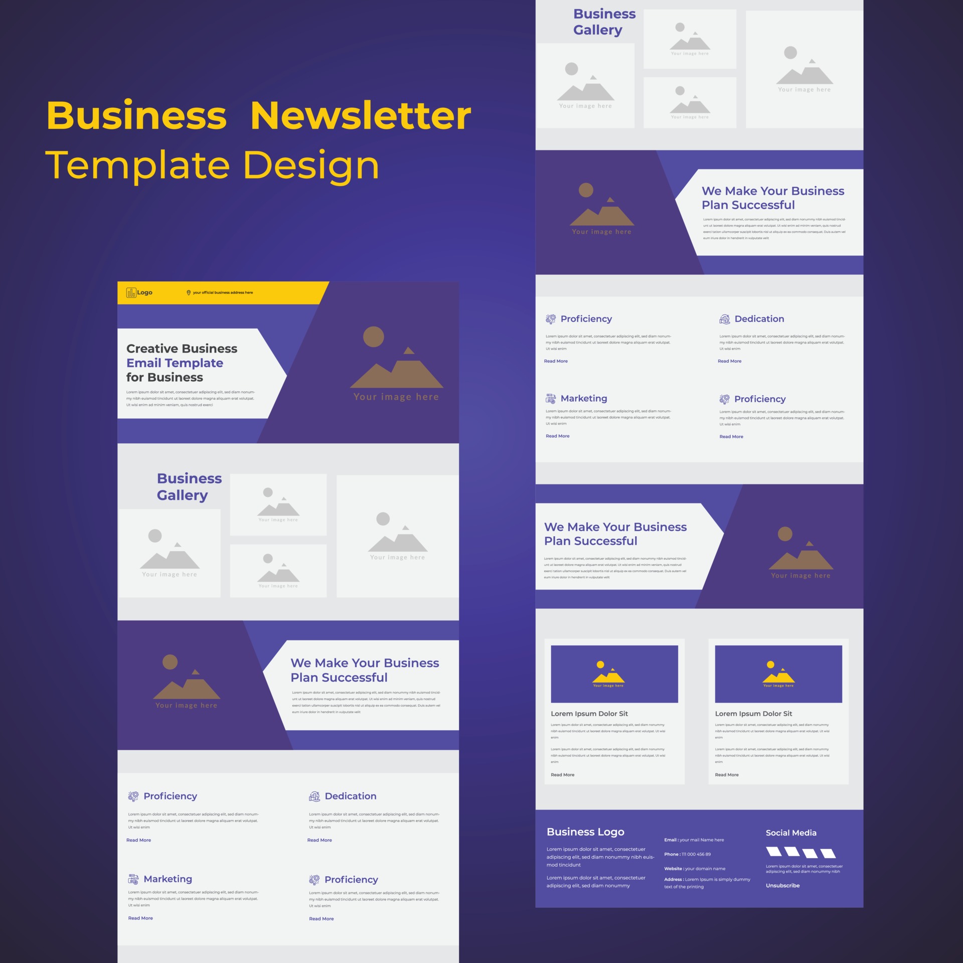 Creative Email Newsletter Template Design For Business Vector Art At Vecteezy Creative Email Newsletter Template Design For Business Vector Art At Vecteezy
