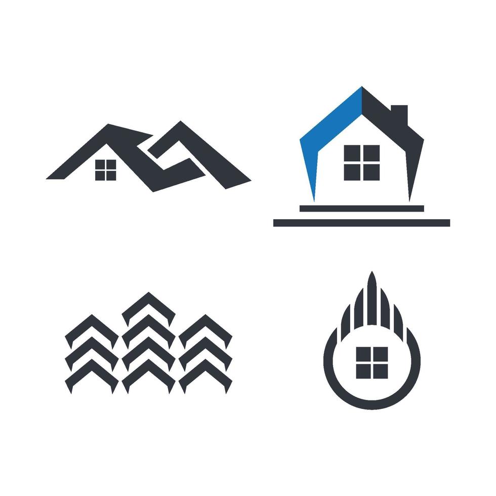 House logo images set vector