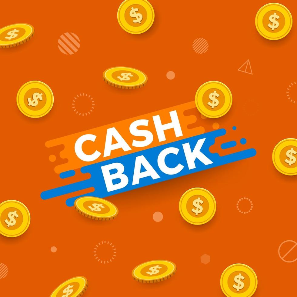 Cash illustration concept vector