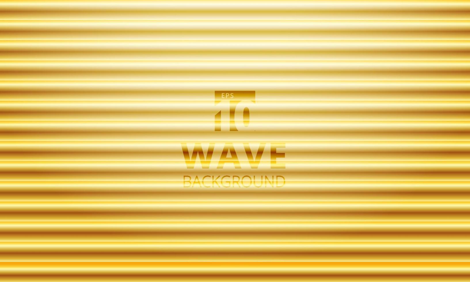 Luxury golden gradient color wave pattern background and texture. Tile premium surface. vector