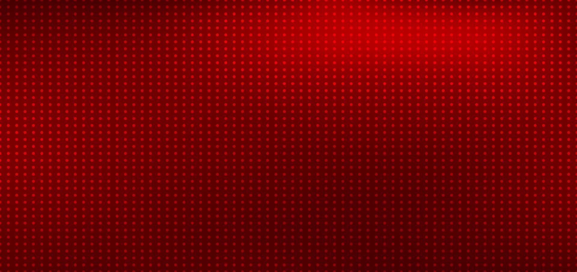 Fondo borroso rojo abstracto con textura de patrón de puntos. vector