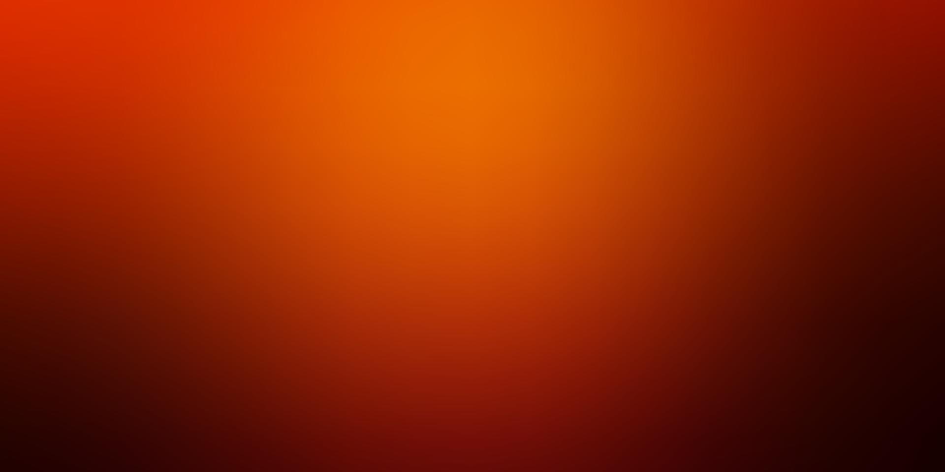 Dark Orange vector blurred colorful pattern.