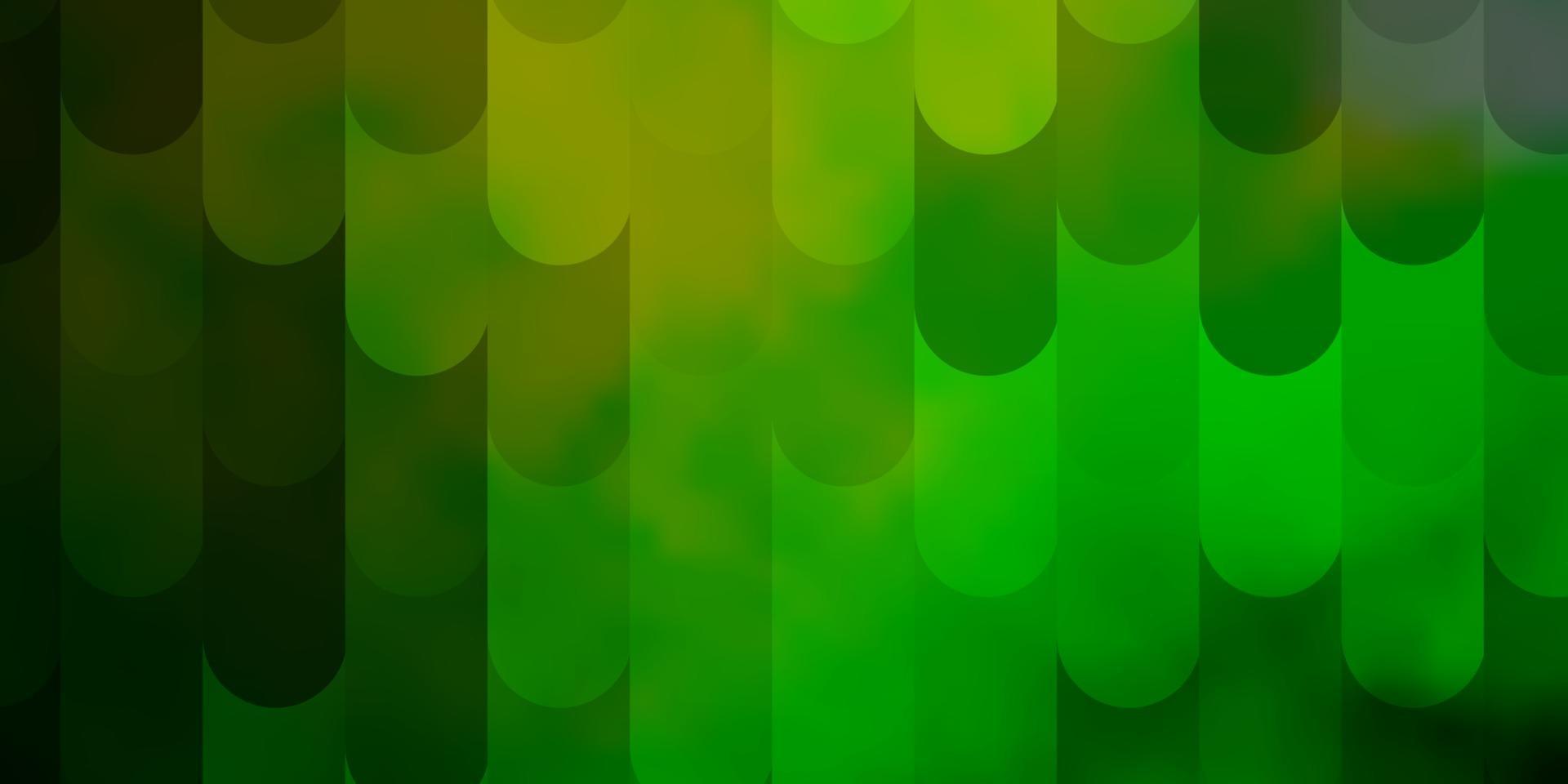 Light Green, Yellow vector layout with lines.