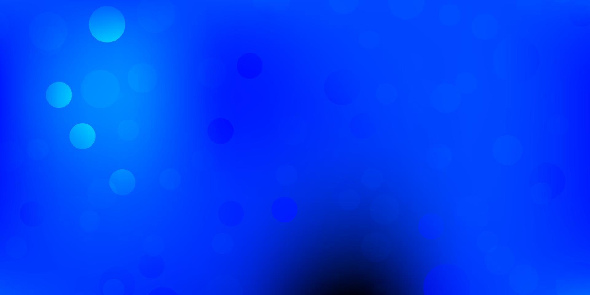 Dark blue vector texture with disks.