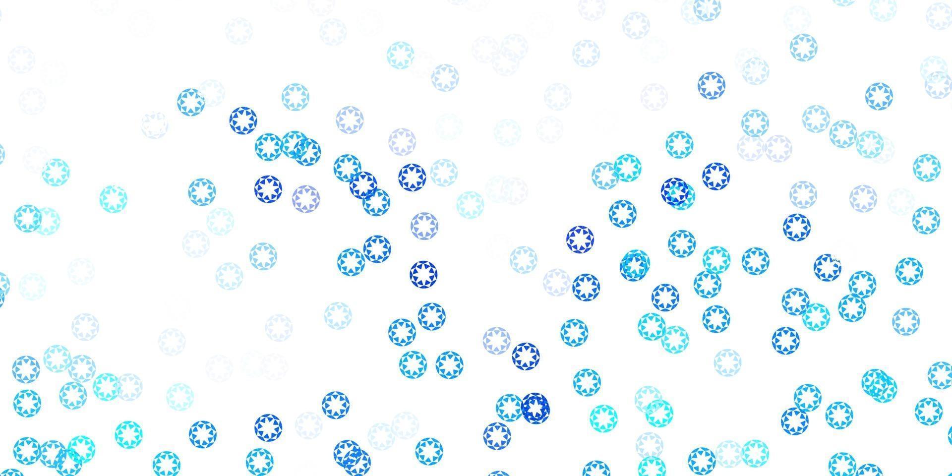 Light blue vector pattern with spheres.