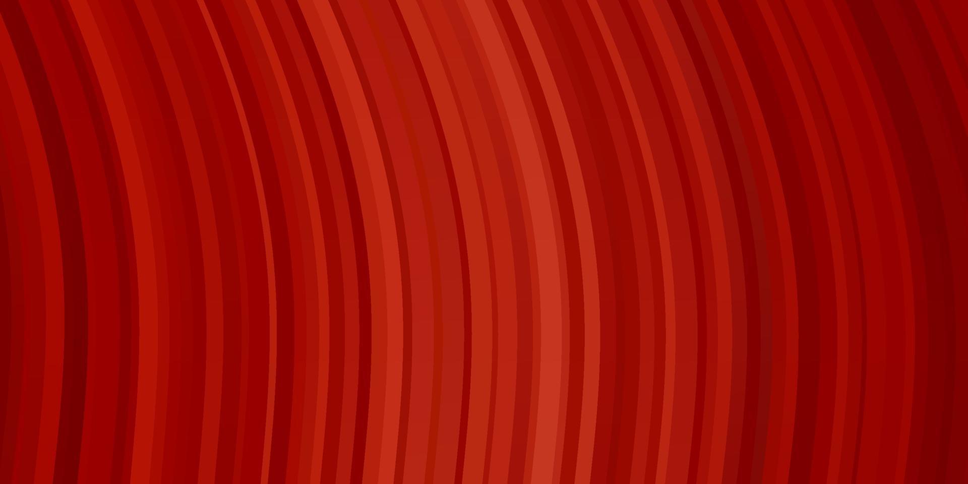 Light Orange vector pattern with wry lines.