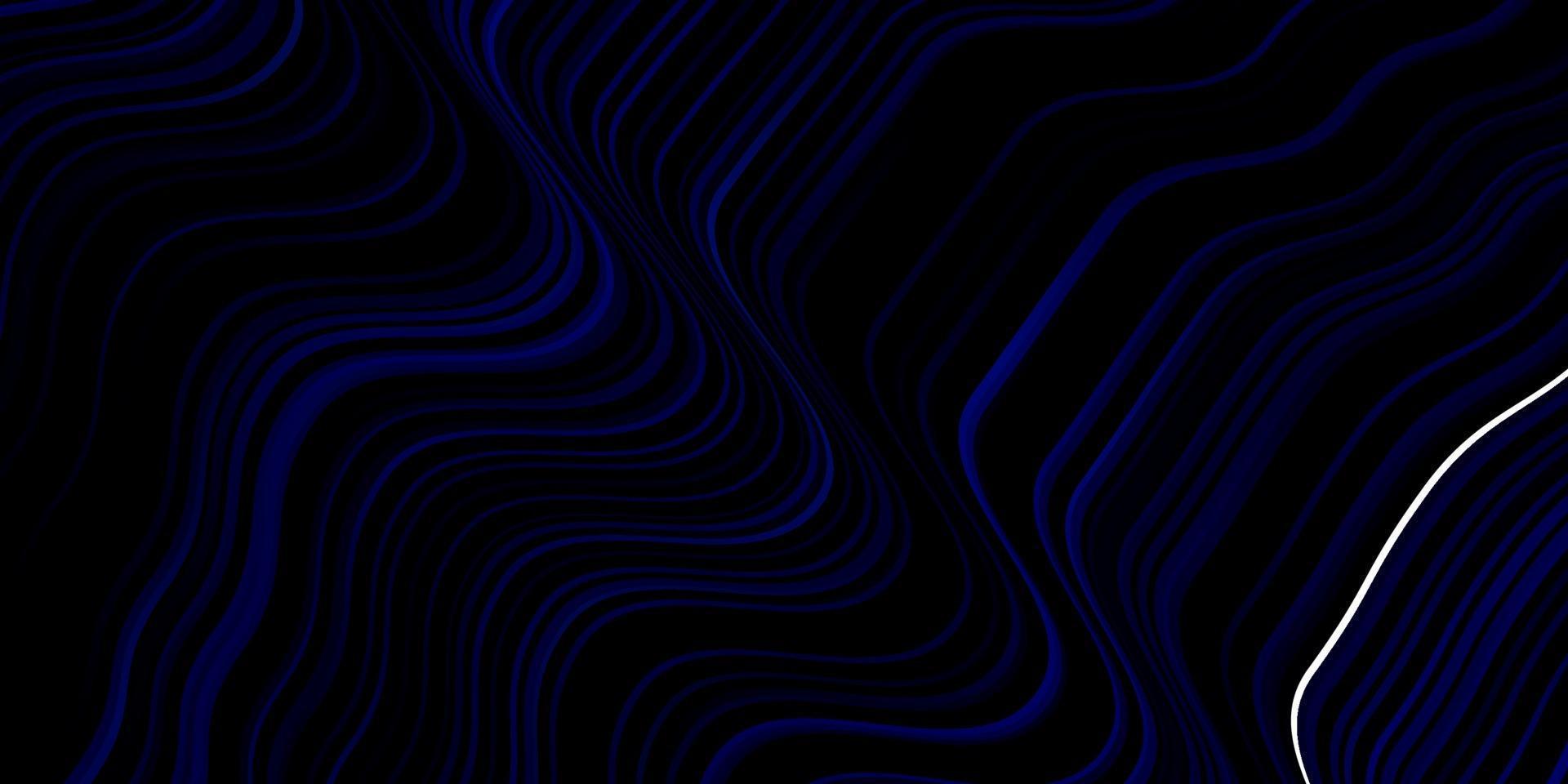 Dark BLUE vector template with lines.