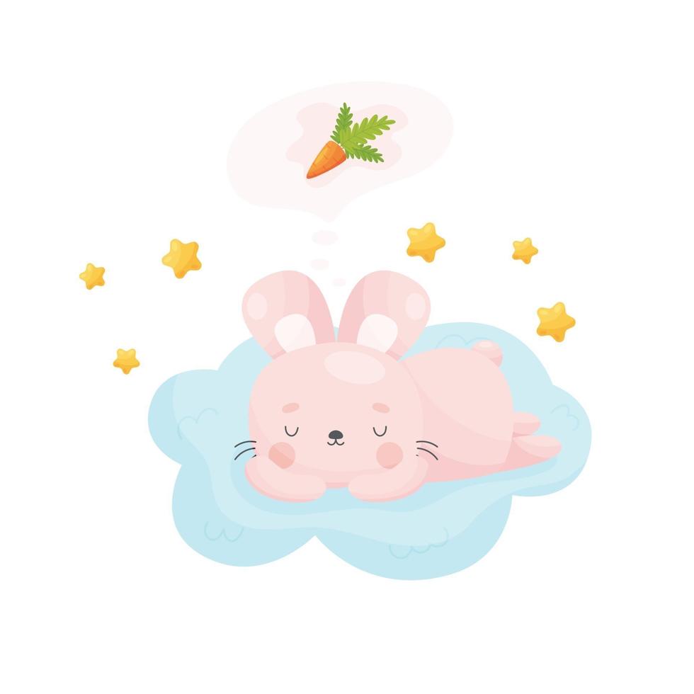 happy easter bunny vector