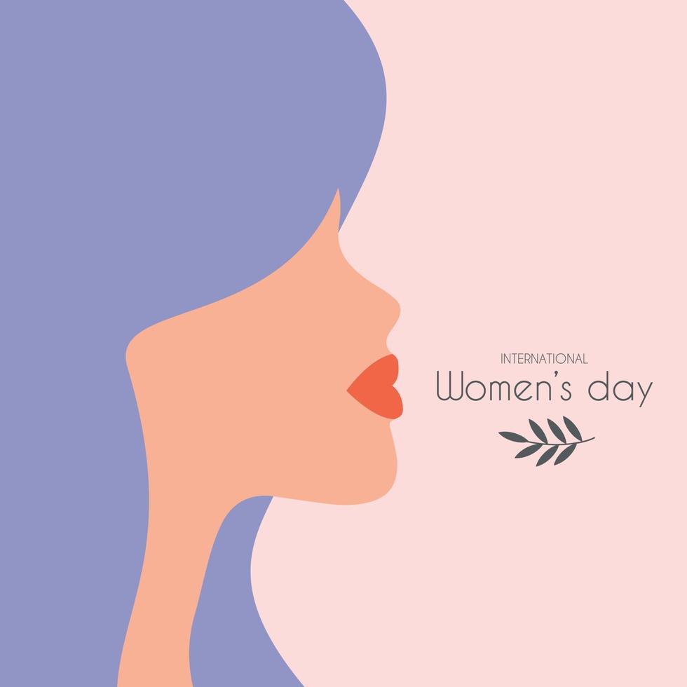 happy women's day design vector