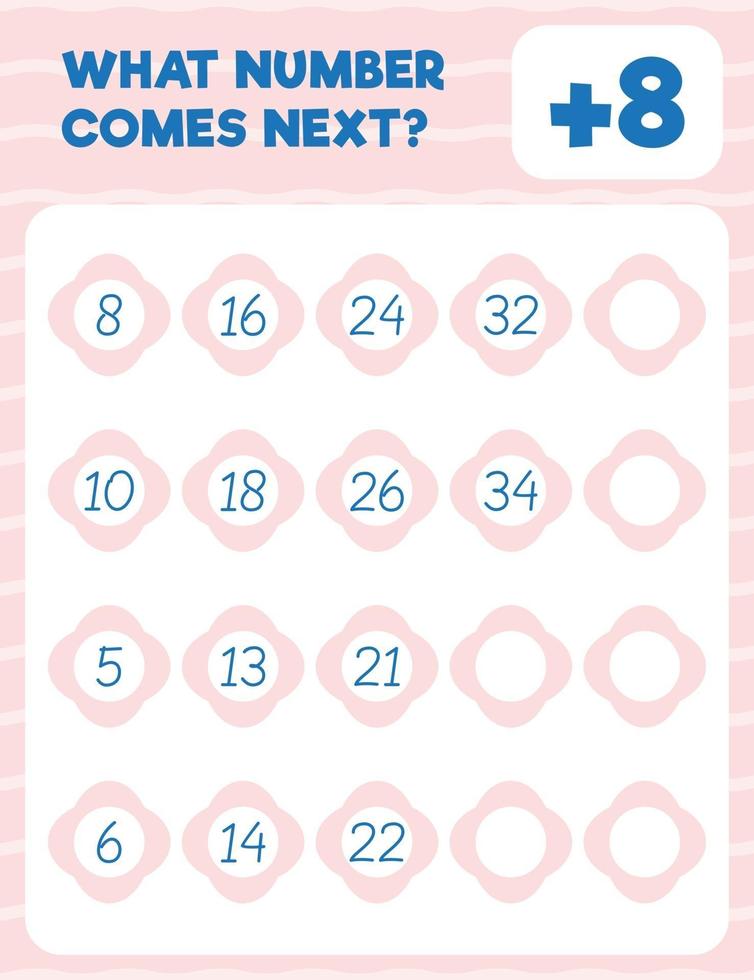 what number comes next vector