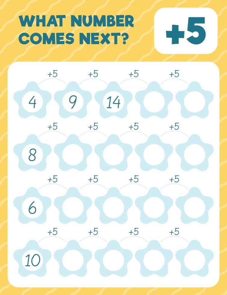 what number comes next vector