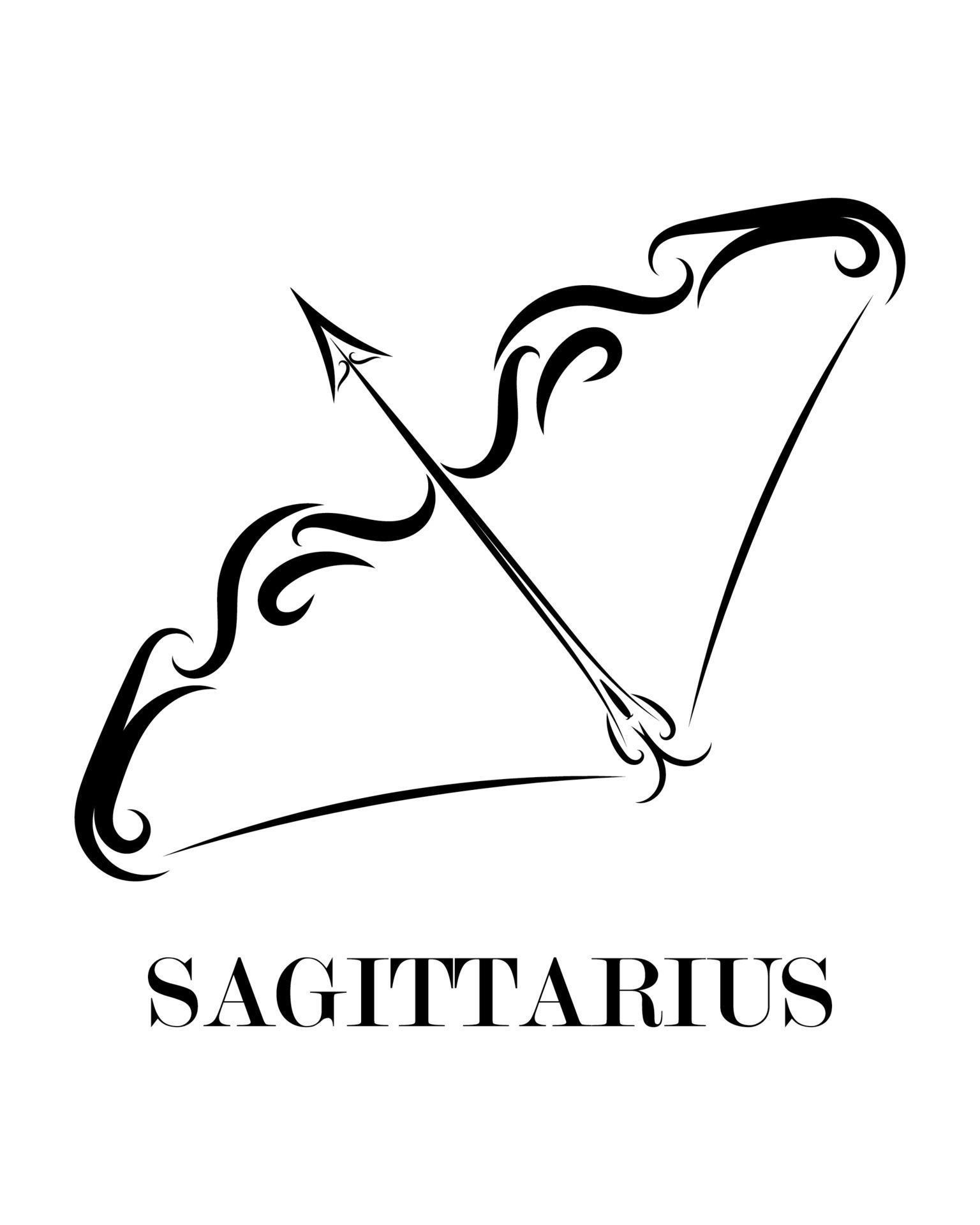 Sagittarius Zodiac Svg