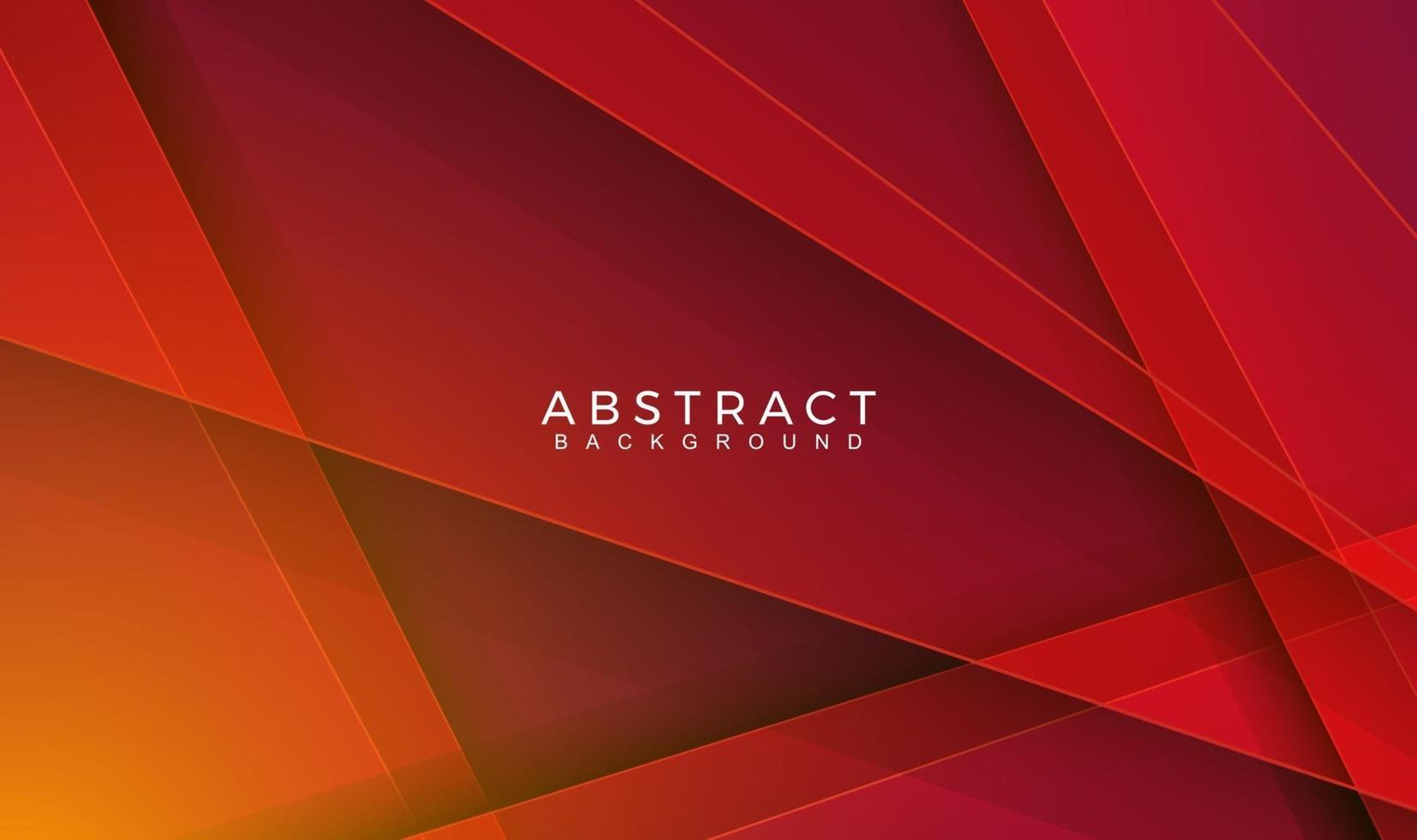 Modern Abstract geometric red color Background. Motion, sport, lines. Poster, wallpaper, Landing page. Vector Illustration