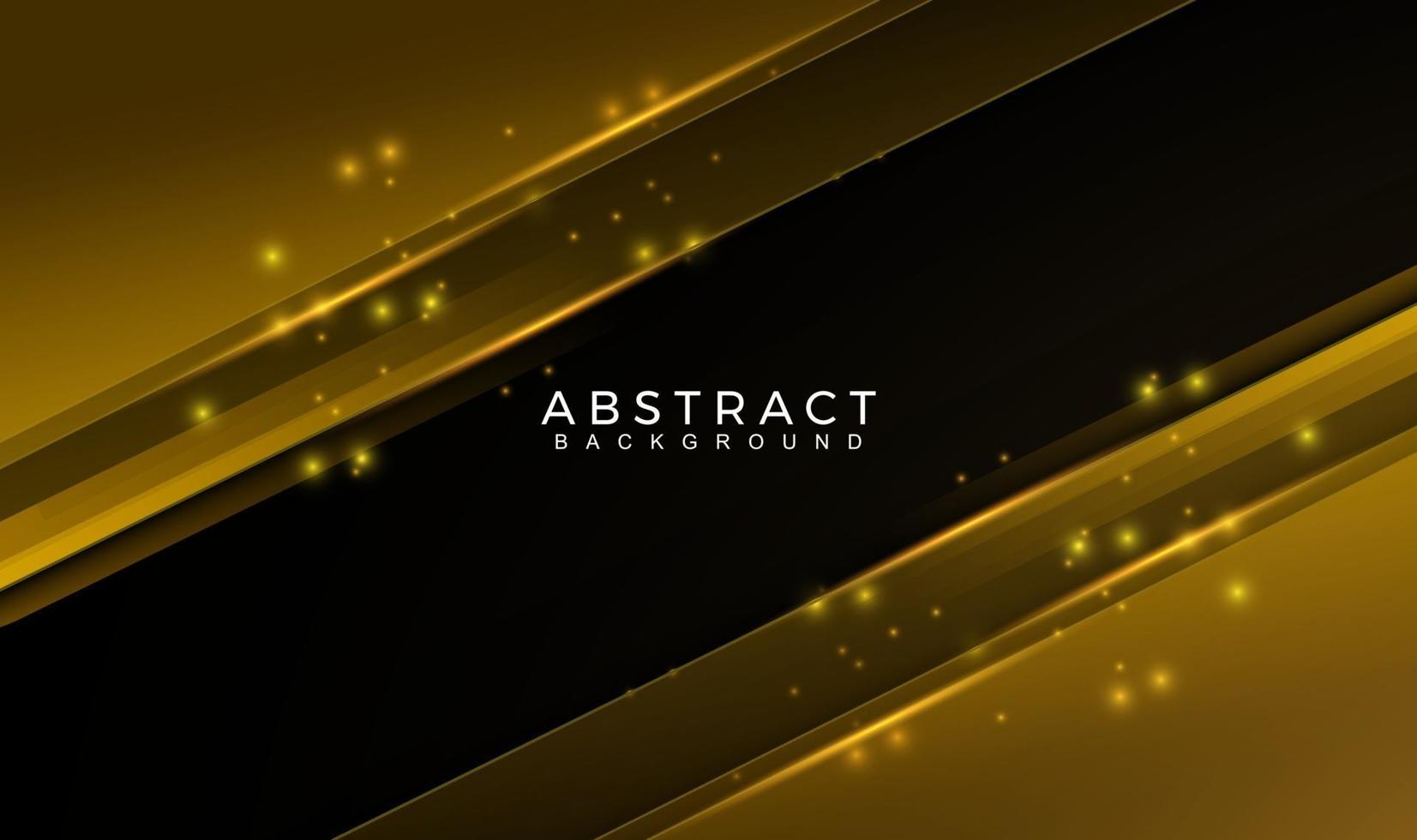 Modern Abstract geometric gold and black color Background. Motion, sport, lines. Poster, wallpaper, Landing page. Vector Illustration