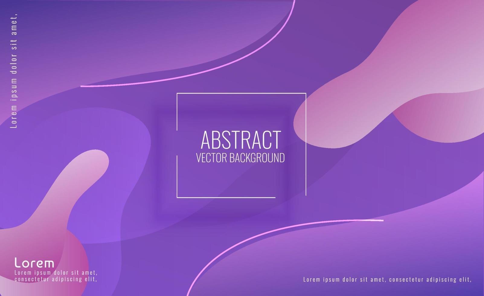 modern abstract fluid background design vector