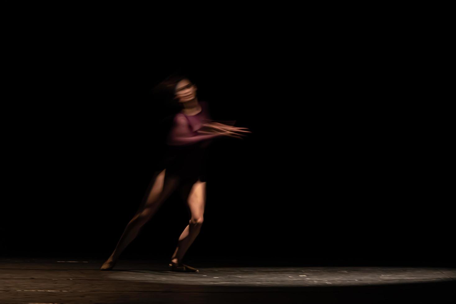 el movimiento abstracto de la danza foto