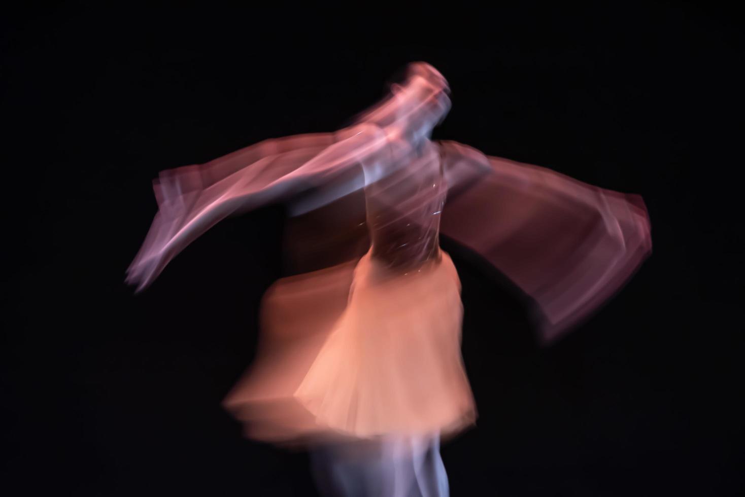 el movimiento abstracto de la danza foto