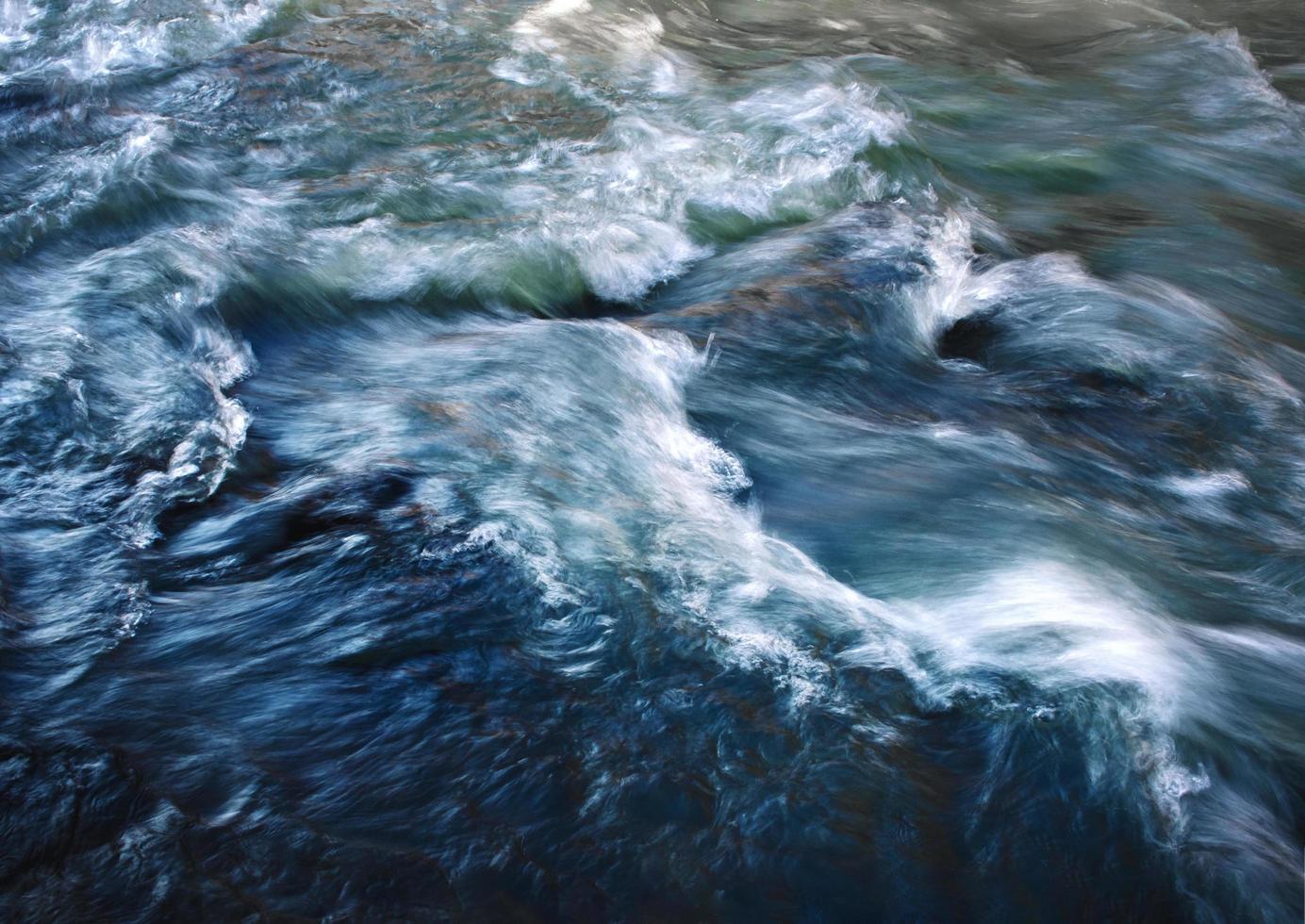 Abstract blurred water photo