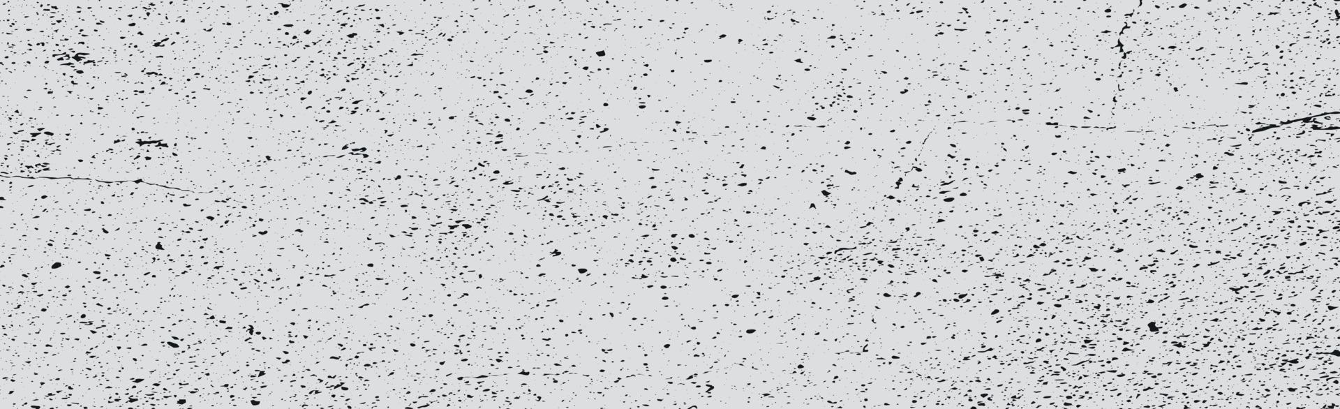 Panoramic texture of realistic gray concrete - Vector